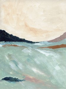 Abstract kustlandschap door Nikita Jariwala