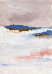 Rustige pastelkleurige horizon door Nikita Jariwala