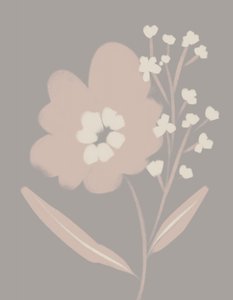Soft Blush Botanicals door Nikita Jariwala