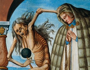Dood met de kanunnik (detail)