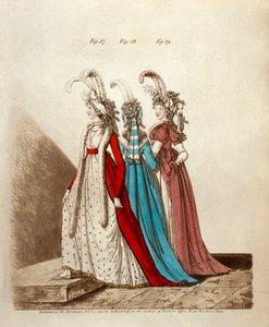 Middagdresses, 1795