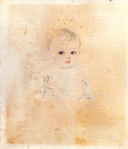 Portret van Sasha Ivashev door Nikolai Alexandrovich Bestuzhev