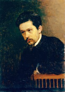 Zelfportret door Nikolai Alexandrovich Yaroshenko