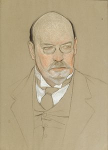 Portret van de schilder Ilya Ostroukhov, 1923