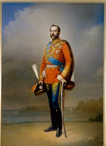 Portret van keizer Alexander II van Rusland (1818-1881)