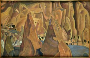 Carlsbad Caverns door Nikolai Konstantinowitsch Roerich