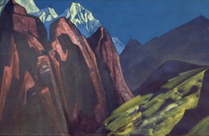 N.K. Roerich, De schaduw van de meester