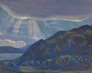 Rotsen en Kliffen uit de serie Ladoga, 1917-1918