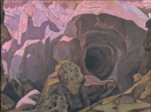 Rondane. Toneelontwerp voor het toneelstuk Peer Gynt door H. Ibsen, 1911 door Nikolai Konstantinowitsch Roerich