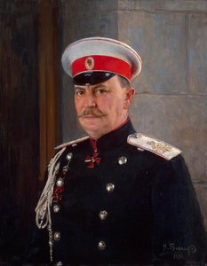 Portret van Prins Felix Yusupov, Graaf Sumarokov-Elston, 1856-1928, 1914 door Nikolai Nikolaevich Bekker
