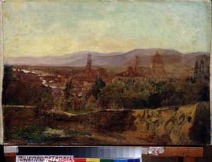 Florence (Italië) door Nikolai Nikolajevitch Gay