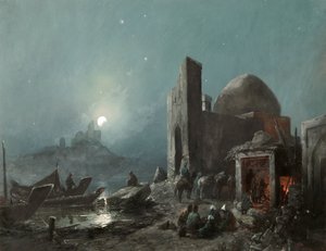 Een Scène uit het Leven in Centraal-Azië, 1887