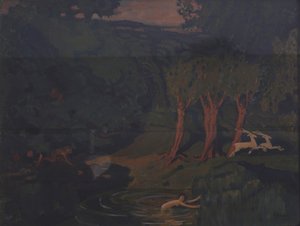 Pan en nimf Syrinx