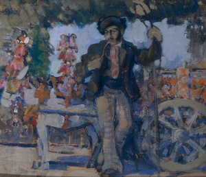 Giovanni Grasso, 1908 door Nikolaj Nikolaevic Sapunov
