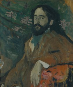 Portret van de schilder Nikolay Milioti 1874-1962, 1908