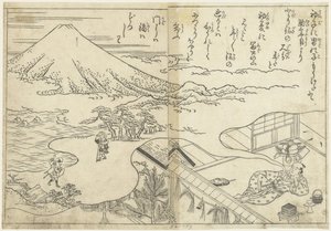 Dromend over de Fuji