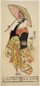 De acteur Anegawa Chiyosaburo uit Kyoto