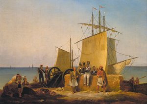 Expeditie van Morea door Noel Dieudonne Finart