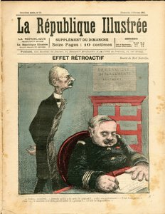 Omslag van République illustrée door Noel Dorville