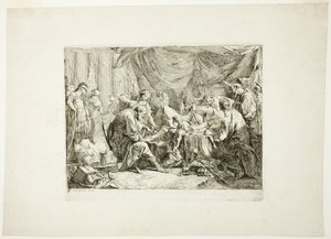 Antiochus legde na zijn dood zijn testament vast door Noel Halle