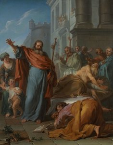 De Wonderen van Sint Jacobus de Meerdere, 1726 door Noel Nicholas Coypel