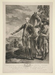 Conclusie van de Campagne van 1781 in Virginia door Noël Le Mire