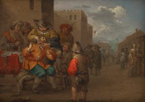 Tandarts op het dorpsplein