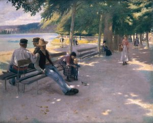 Onbekend schilderij door Norman Garstin