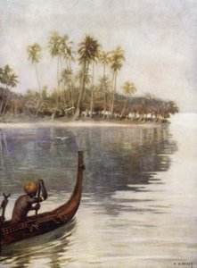 Vroege ochtend, Gavutu, Salomonseilanden