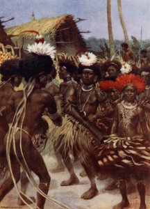 Oogstdans, Nieuw-Guinea