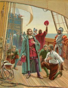 Columbus ontdekt Amerika door North American