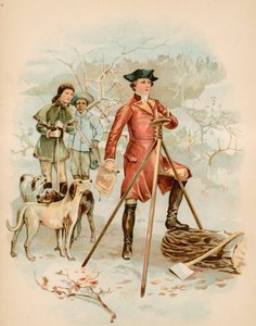 Jonge Washington, Landmeter door North American