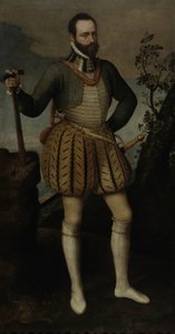 Portret van een man in harnas, ca. 1550