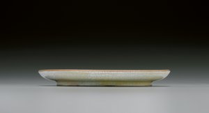 Zeldzaam Ruyao gerecht door Northern Song Dynasty Chinese School