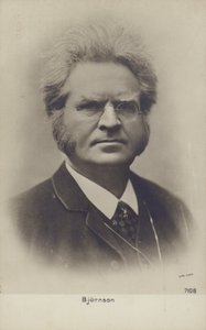 Bjornstjerne Bjornson (1832-1910), Noorse Nobelprijswinnende schrijver door Norwegian Photographer