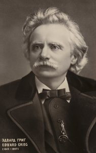 Edvard Grieg, Noorse componist en pianist (1843-1907) door Norwegian Photographer