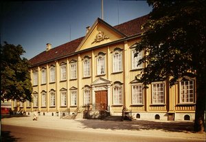 Stiftsgarden Paleis, gebouwd 1774-78 door Norwegian School