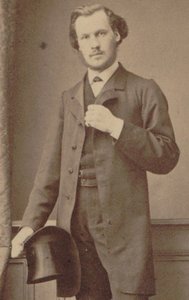 Portret van de componist Charles Lenepveu 1840-1910, 1870