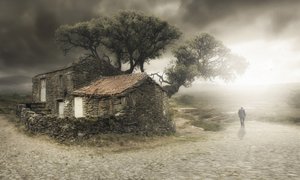 Oud huis: een mistige reis