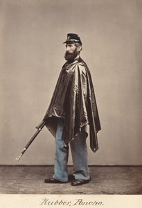 Rubberen Poncho door O.H. Willard
