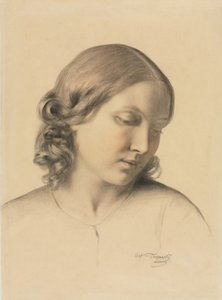Portret van een jonge vrouw