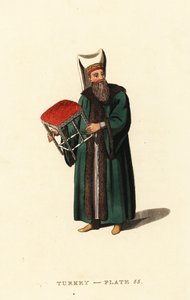 Stoeldrager van de Grote Heer, Sultan van het Ottomaanse Rijk door Octavian (after) Dalvimart