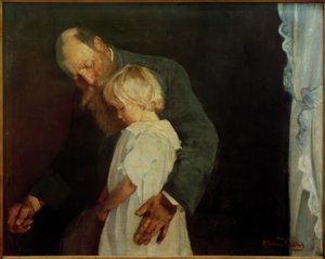 Arm klein meisje