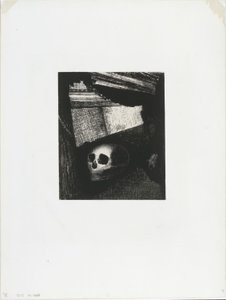 Een Man van het Volk, een Wilde, uit De Jurylid door Odilon Redon