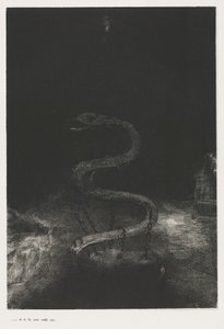 En Hij Bond Hem voor Duizend Jaar door Odilon Redon
