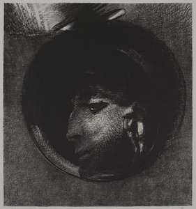 Auriculaire Cel (Cellule auriculaire) door Odilon Redon