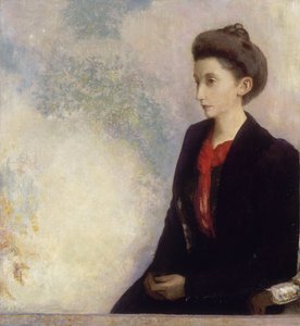 Barones Robert de Domecy door Odilon Redon