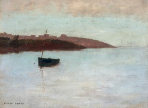 Vissersboot door Odilon Redon