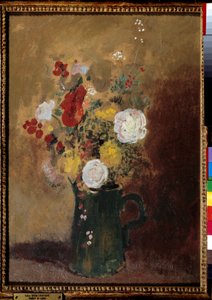 Boeketten van bloemen door Odilon Redon