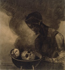 Ketel van de Heks door Odilon Redon